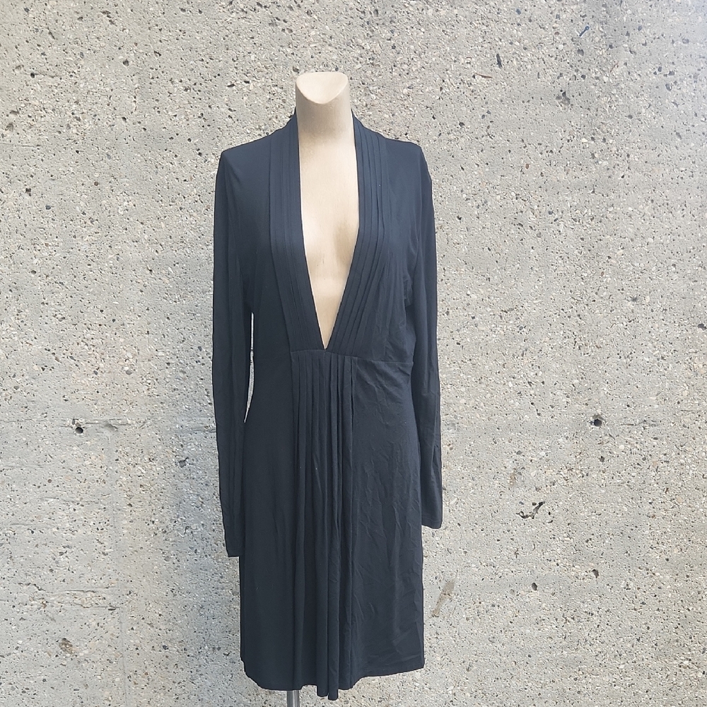 Lafayette 148 long black cardigan